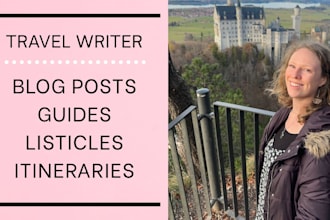 write an inspirational travel blog article with SEO