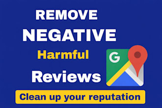 remove negative defamatory post goog map bad experience fake image
