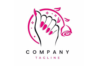 do cosmetic beauty brand spa skin care logo design