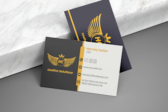 design luxury business card