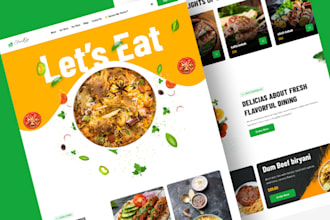 design clean modern website ui landing page ui