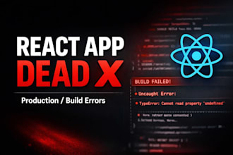 fix react production crashes and build errors