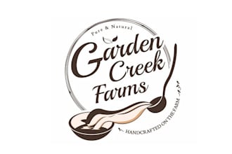 make garden creek farm logo for an all natural soup company