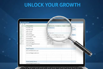 collect targeted business leads with email, phone, and website