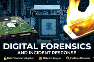 conduct digital forensics and incident response analysis