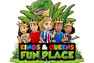 design a custom unique dinosaur logo with free unlimited revions