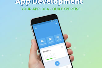 develop professional android app in kotlin with modern UI