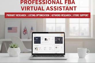 be professional VA for your amazon fba store