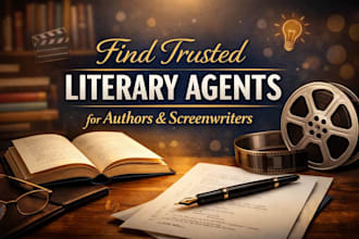 find top literary agents for authors, screenwriters, and filmmakers