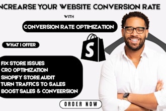 audit, review your shopify store to fix conversions