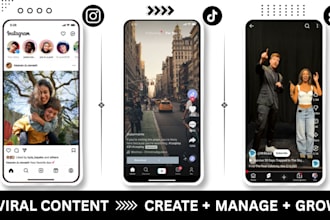 be instagram content creator promotion manager and social media marketing