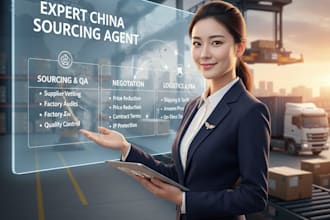 be your expert china sourcing agent for product sourcing and logistics