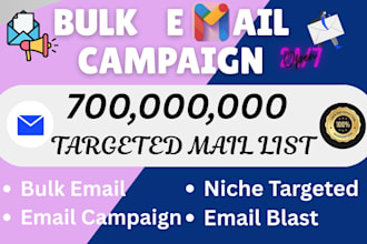 do email marketing, email blast and bulk email campaign