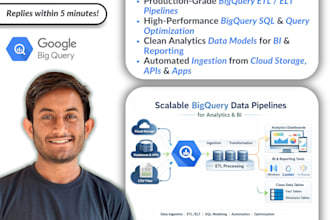 build bigquery data pipelines for analytics and reporting