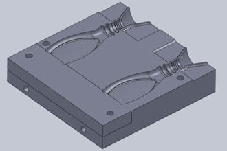 2d and 3d cad model design