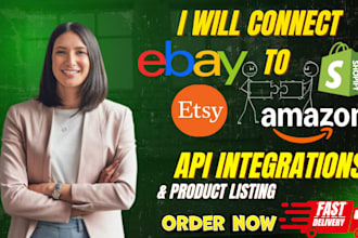 connect ebay to amazon and shopify dropshipping store ebay api integration etsy
