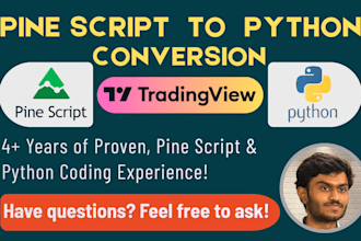 convert your indicators from pine script to python