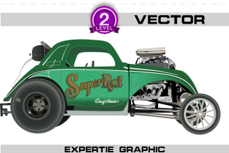 illustrate any image and redraw logo in 24 hour