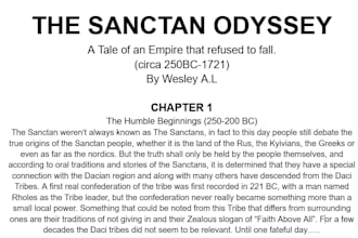 write history related and what ifs lore for you