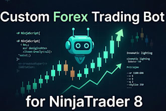 develop or fix ninjatrader 8 strategy, indicator, ninjatrader trading bot