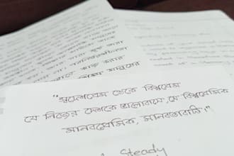 write anything with my beautiful handwriting