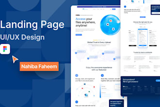 design a high converting web page in figma app