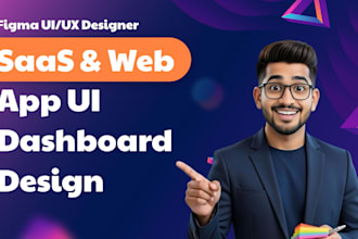 design modern saas dashboard UI for web apps UI