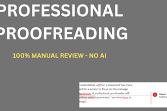 proofread and edit your writing for perfect clarity