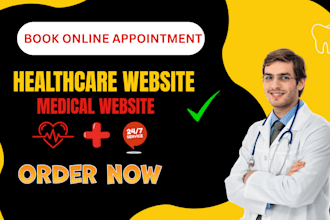 develop website for health care