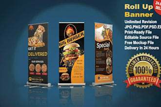design professional billboard, standee and signage