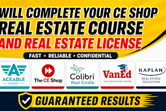 do ce shop, real estate courses, real estate license