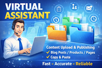 upload and publish your website and blog content