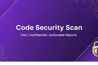 run a fast professional security scan on your code