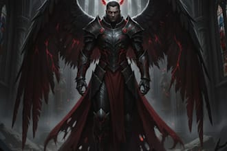 do sci fi horror and fantasy scene concept art illustrations