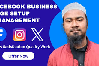 creat and setup a professional facebook page