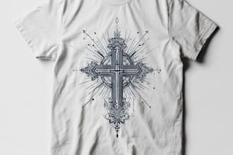 create custom christian t shirt design