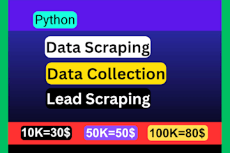 python web scraper, data mining, website extract, email scrape, lead collection