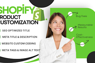 design high converting shopify product page with persuasive copywriting and SEO