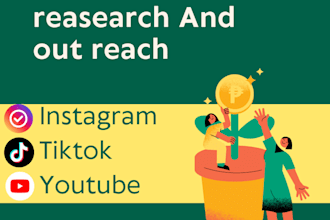 find the best instagram, tiktok, youtube, influencers