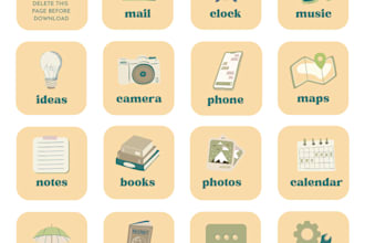 design stunning app icons for mobile app