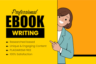 be your book and ebook writer nonfiction