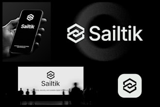 design timeless modern minimalist logo for web3, saas and ai