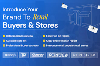 introduce your brand to retail buyers and stores
