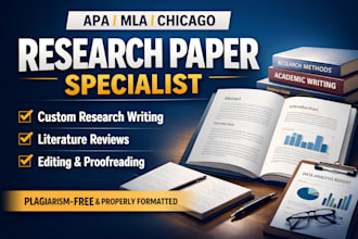 be your research paper specialist
