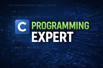 write, debug and fix c programming assignments and basic data structure codes