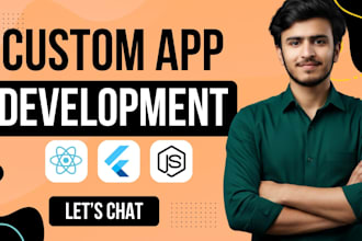 build professional enterprise apps for you, with flutter, rn