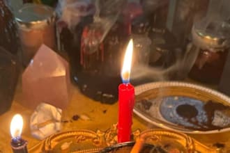 cast aura cleansing spell, remove negative energy, curse removal, cord cutting
