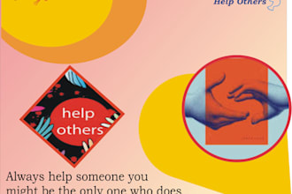 design creative poster and banner for your project