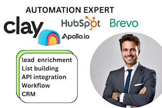 setup clay com lead generation, clay com data enrichment and workflow setup