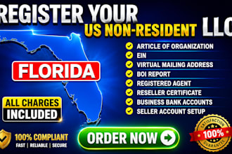 register your us llc, ein, mailing address and business bank